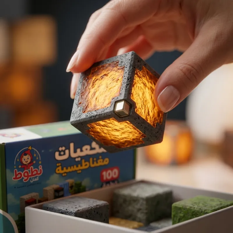 مكعبات ماين كرافت المغناطيسية – 100 قطعة