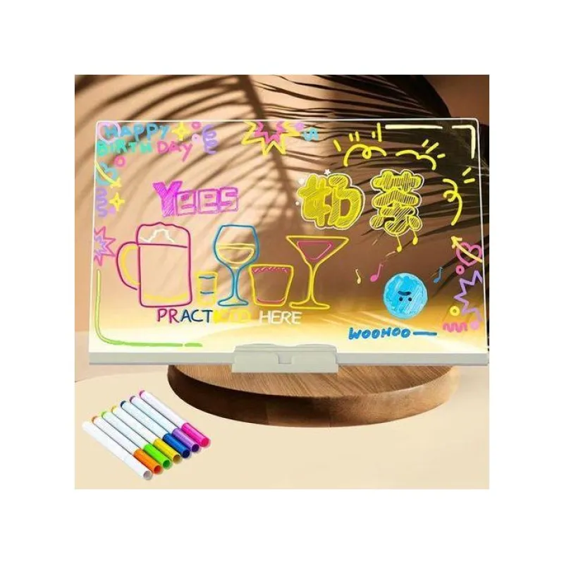 السبورة المضيئة للرسم LED للأطفال