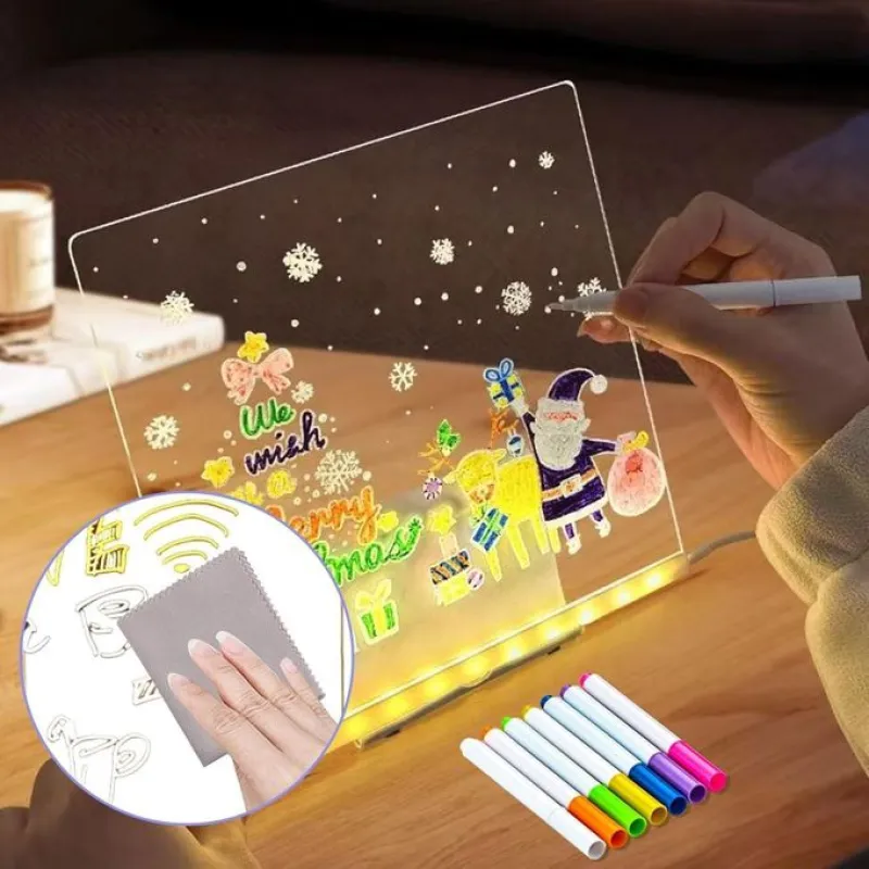 السبورة المضيئة للرسم LED للأطفال