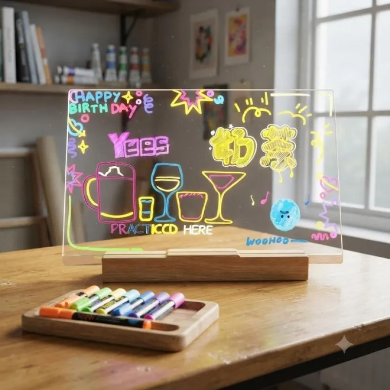 السبورة المضيئة للرسم LED للأطفال